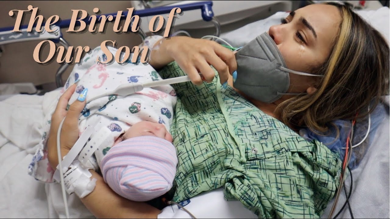 The Birth Of Our Son *Raw & Emotional* Labor & Delivery Pt 2 | JuJu ...