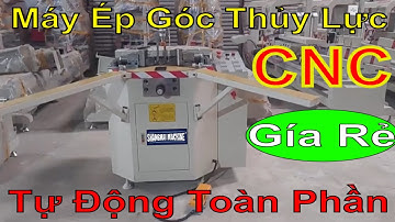 Máy ép góc cnc giá rẻ || Máy ép góc thủy lực nhôm xingfa tự động toàn phần 0968056716