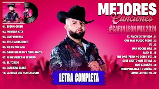 Carin Leon Mix Exitos 2024 - Mejores Canciones de Carin Leon 2024 - Álbum Completo 2024 (Letras)