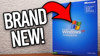 The Windows eXPerience  Unboxing a BRAND NEW Copy of XP!