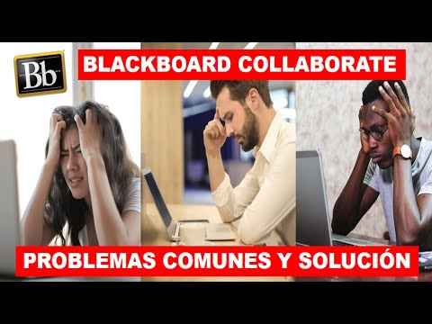 Blackboard Collaborate: Problemas más frecuentes y su solución 