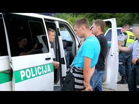 Vilniaus tabore policija gaudė narkomanus