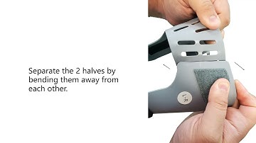 ANKLE BRACE: Ankle Brace Hinged Application Video