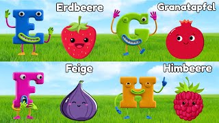 Das Abc Obst Kinderlied Lernen Mit Früchten Abc Song Für Kindergarten Vorschule