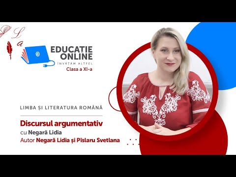 Limba și literatura română, clasa a XI a, Discursul argumentativ