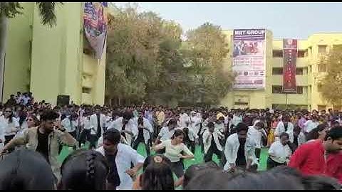 ranjathame song dance by our seniors #sitar 2k23 pvpsit techno fest @vijayawada