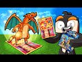 Pixelmon but EVOLUTION Pokemon Cards become My TEAM! (Minecraft)