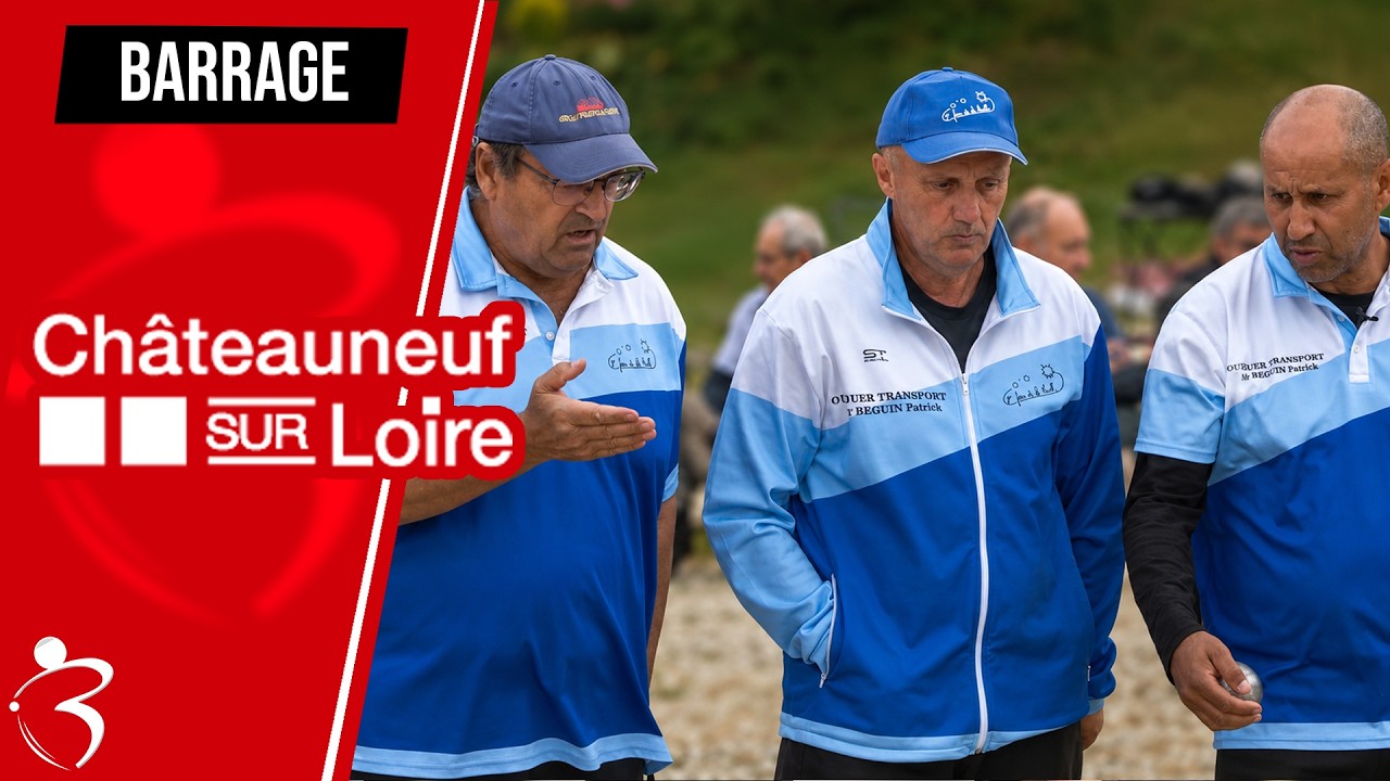 Miniature : Barrage AMRI vs LANDAT : National vétérans de Châteauneuf-sur-Loire
