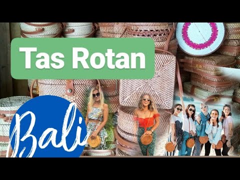  Kerajinan  Tas Rotan  BALI  ternyata POPULER Seluruh Dunia 