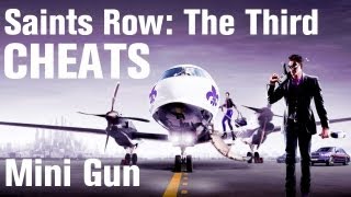 Saints Row 3 Cheats: Spawn Mini Gun @HowcastGaming