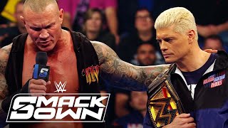 FULL SEGMENT: Cody Rhodes, Drew McIntyre, Randy Orton Talk Title Shots | WWE 3/28/25 | WWE on USA