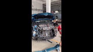 Mechanic Jack| The process of car restoration (Nissan Lannia) serious accident