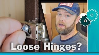 How to Fix Stripped Screw Holes  Two Easy DIY Hacks