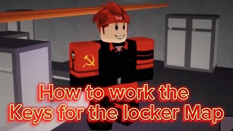 How to work the keys for locker map (Stinky present) | Roblox Infectious Smile!
