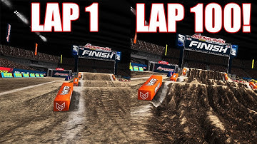 I SURVIVED 100 LAPS OF MAX ERODE ON MXBIKES AND MADE THE DEEPEST RUTS EVER.