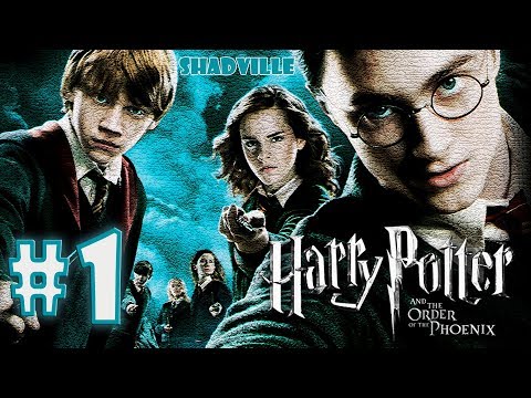 Видео: Harry Potter and the Order of the Phoenix (PC) Прохождение игры #1: Штаб Ордена Феникса