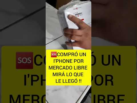 Otro que compró un Iphone14 por Mercado Libre‼️Mirá lo que le llegó