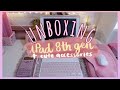  unboxing iPad 8th generation (gold) 128gb + cute/kawaii accessories (philippines)