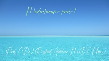 Medorrhinum-1 by Prof. (Dr) Rashid Akhtar