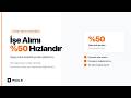 İşe Alımı %50 Hızlandır | Prisma AI ile Yapay Zeka Destekli İşe Alım