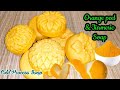 Orange peel soap  cold process soap kfrmedia