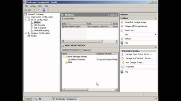 Enable circular logging in Exchange 2007
