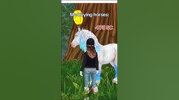 This horse is the most expensive 😭🙄 | #shorts #funny #relatable #sso #starstable #horses #fyp
