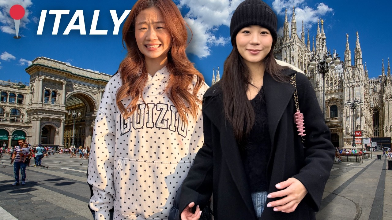 I TOOK MY SISTER TO A ROMANTIC TRIP TO ITALY!! (ew)