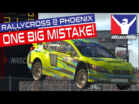 iRacing Rallycross Series #41 - One Big Mistake! @acsim5109
