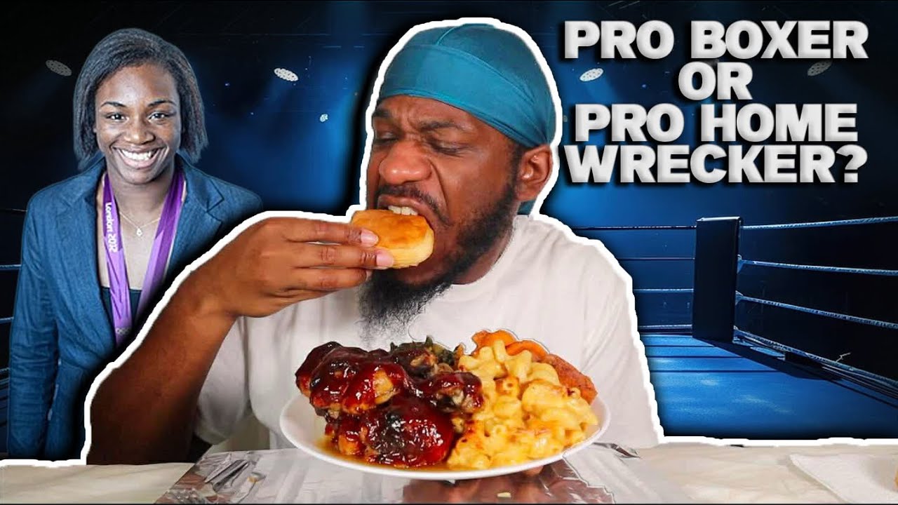 SOUL FOOD MUKBANG| IS CLARESSA A BOXER OR A TROLL