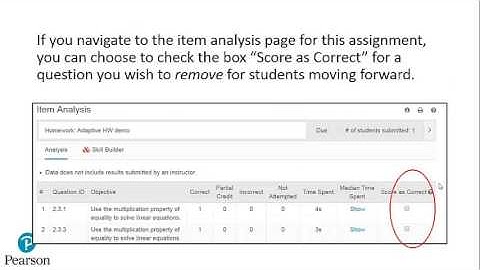 MyLab XL New Feature June 2017 Editing Homework with Student Results