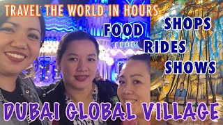 GLOBAL VILLAGE DUBAI | DUBAI TOURIST SPOTS