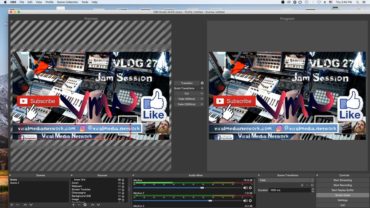 VMN VLOG #27 Special Jam Session with Justin Lanelutter