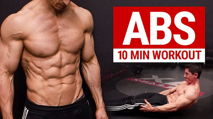 10 MIN AB WORKOUT // 6 PACK ABS // No Equipment | ATHLEAN X