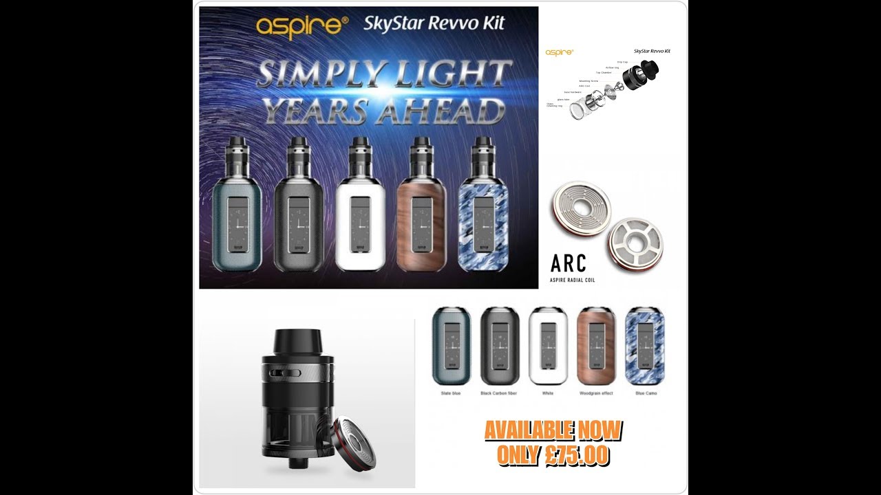 The Aspire SkyStar Revvo Kit!!!
