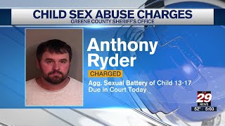 Greene County man arrested for sexual abuse of teen