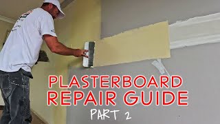 Start to Finish Guide on Taping & Top Coating Plasterboard