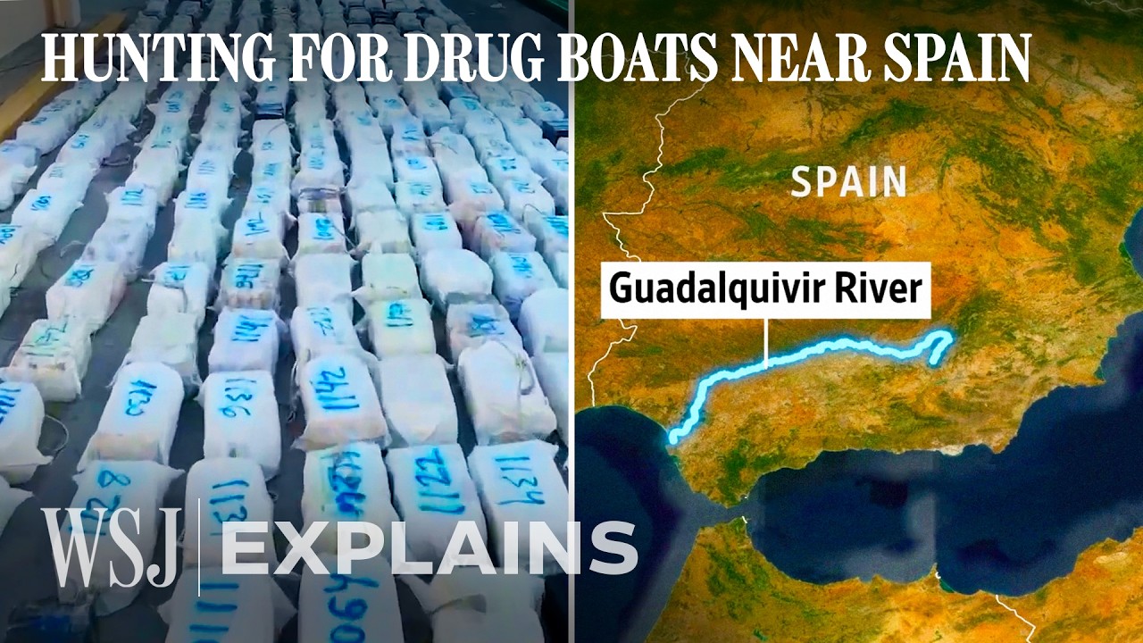 I Joined Spanish Agents Pursuing Boats Bringing Cocaine to Europe | WSJ