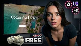 With No Coding I Built a $1000 Website for FREE Using AI | Bolt Vs Vercel V0 Website Builders