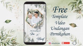 FREE Template undangan digital kosong | 001 | LINK DI DESKRIPSI