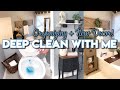 DEEP CLEAN WITH ME | ORGANIZING + EXTREME CLEANING MOTIVATION