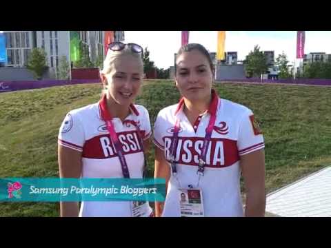 Olesya Vladykina and Oxana Savchenko, Paralympics 2012