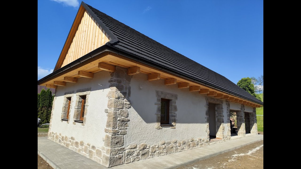 Decorative Stone - Marek Ukrop: striekaná omietka, vzhľad prírodného kameňa.