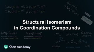 Structural Isomerism | Coordination Compounds | Class 12 | Chemistry | Khan Academy