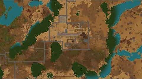 Factorio TimeLapse #3.1 - Death world marathon (4K video)