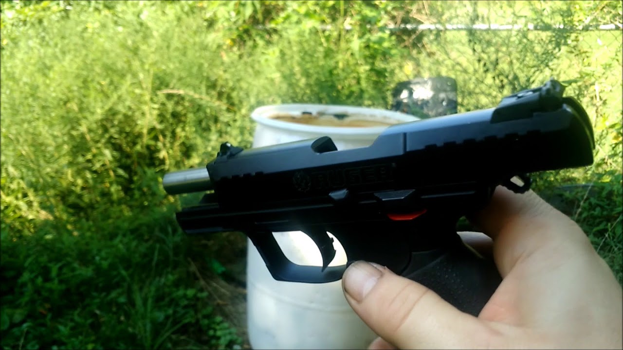 Shooting The Ruger SR22, Taurus PT845, and Rossi M971VRC