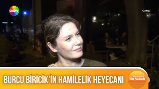 Burcu Biricik'in hamilelik heyecanı...