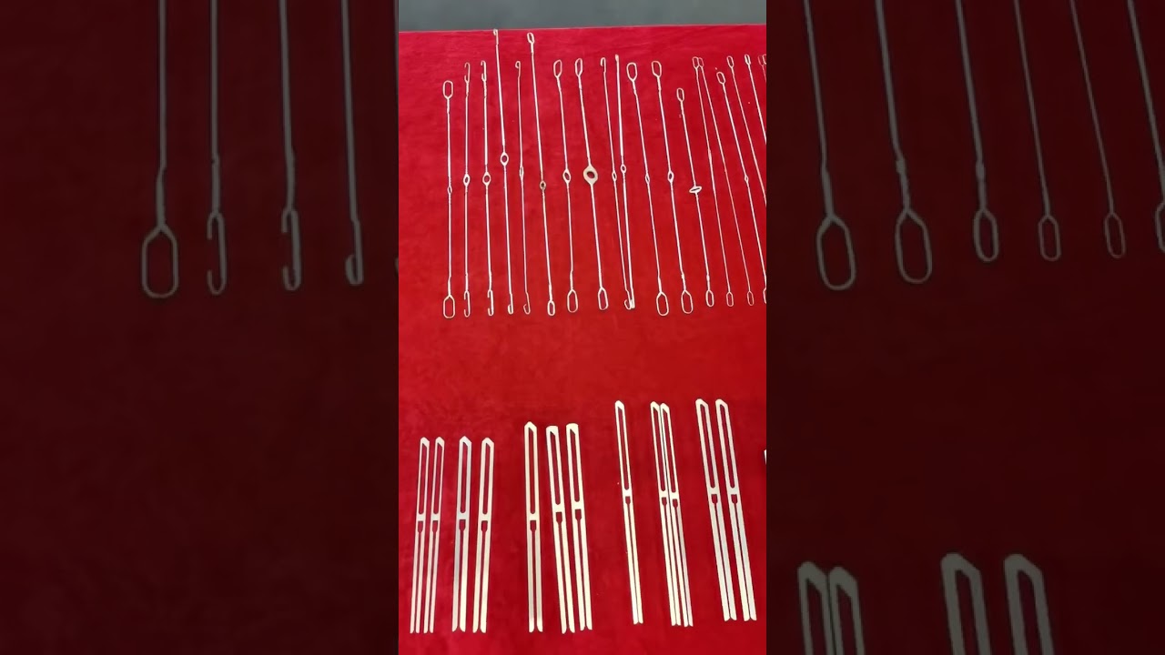 weaving loom drop wire and wire heald 