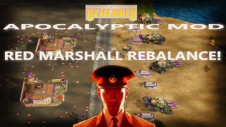 RED MARSHALL REBALANCE! C&C Generals Zero Hour Apocalyptic MOD 2024