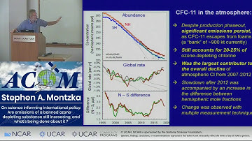 Stephen Montzka: Are emissions of the banned ozone-depleting substance CFC-11 still increasing?